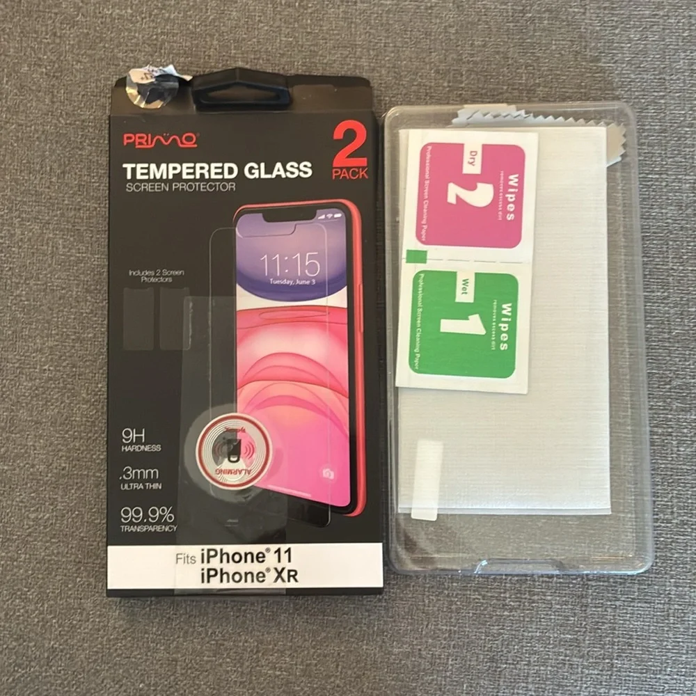 Assortment of Tempered Glass Screen Protector for iPhone 11/XR